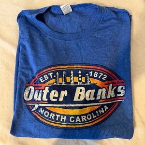 Fruit of the Loom Blue Outer Banks Tee